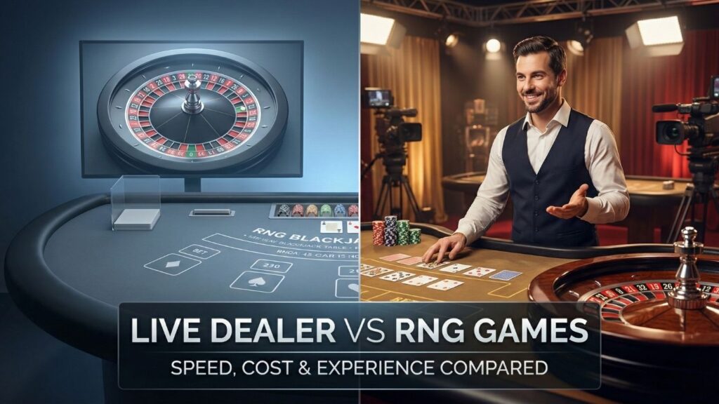 Live Dealer vs. RNG Games
