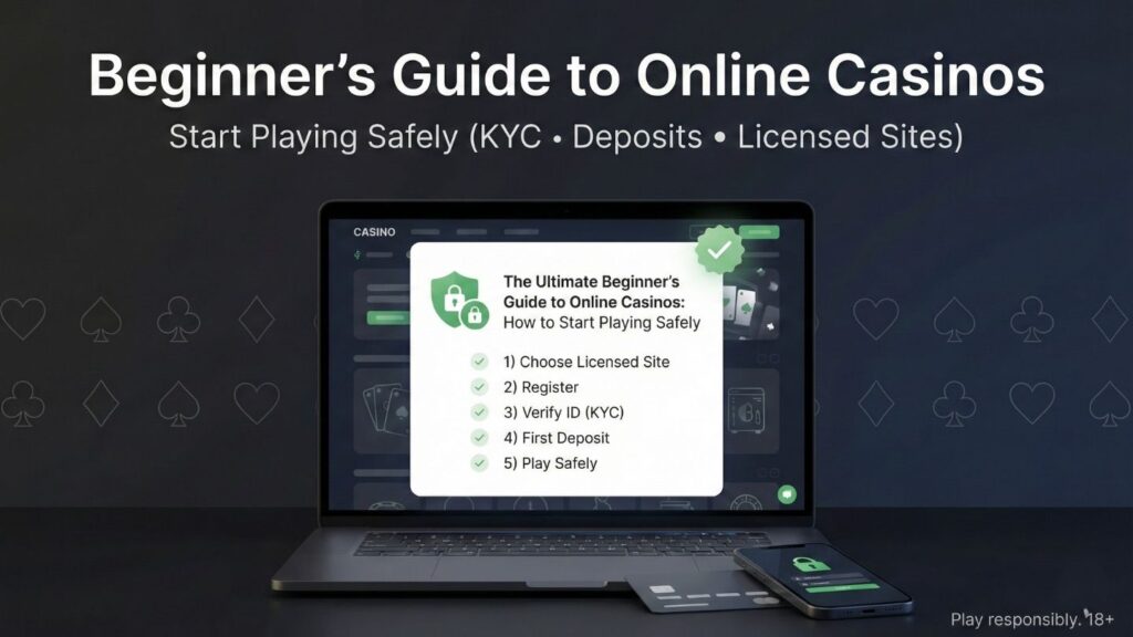 The Ultimate Beginner’s Guide to Online Casinos: How to Start Playing Safely